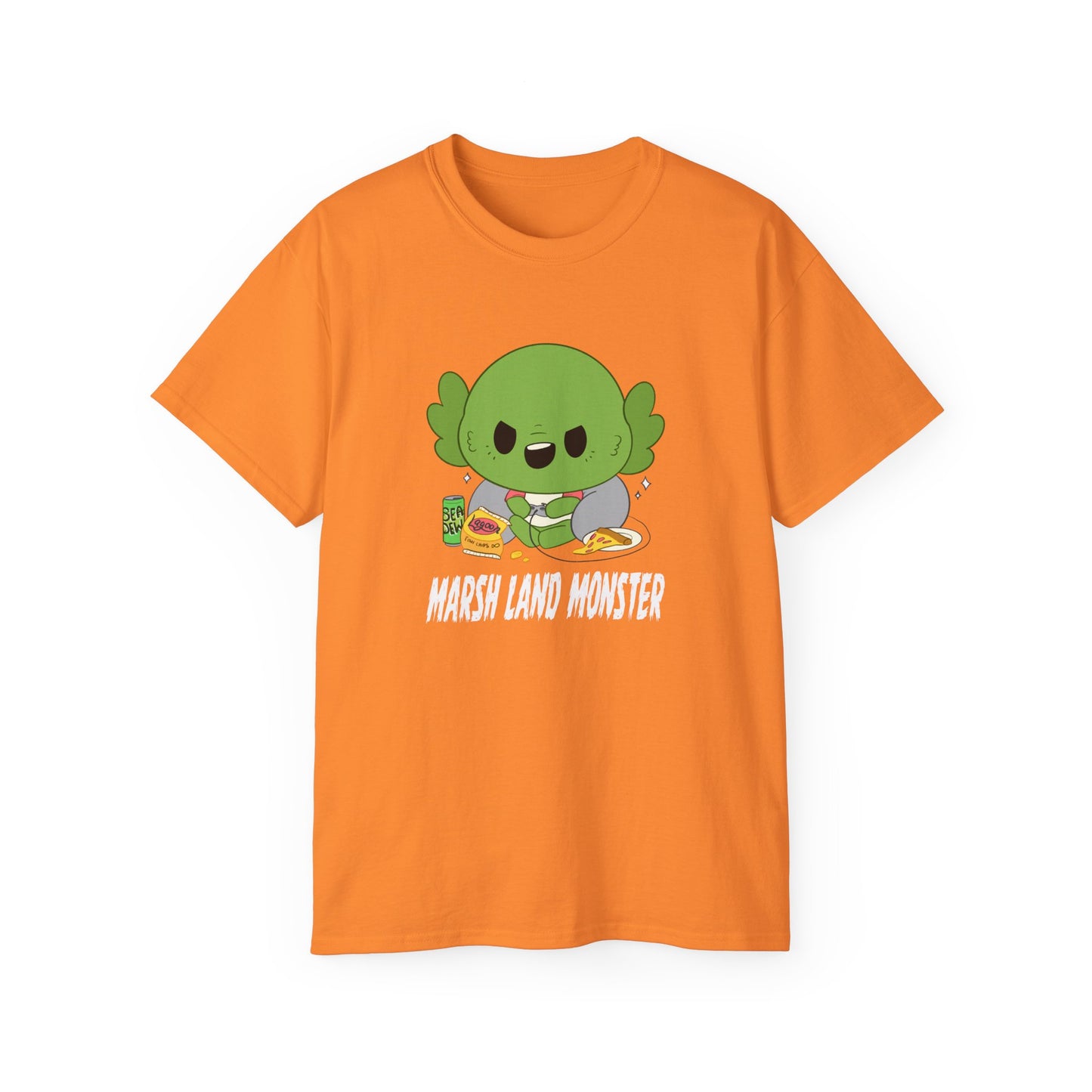 Marsh Land Monster Video Games Unisex Ultra Cotton Tee
