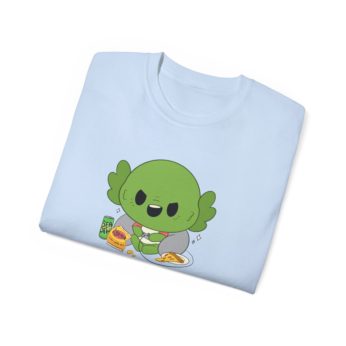 Marsh Land Monster Video Games Unisex Ultra Cotton Tee