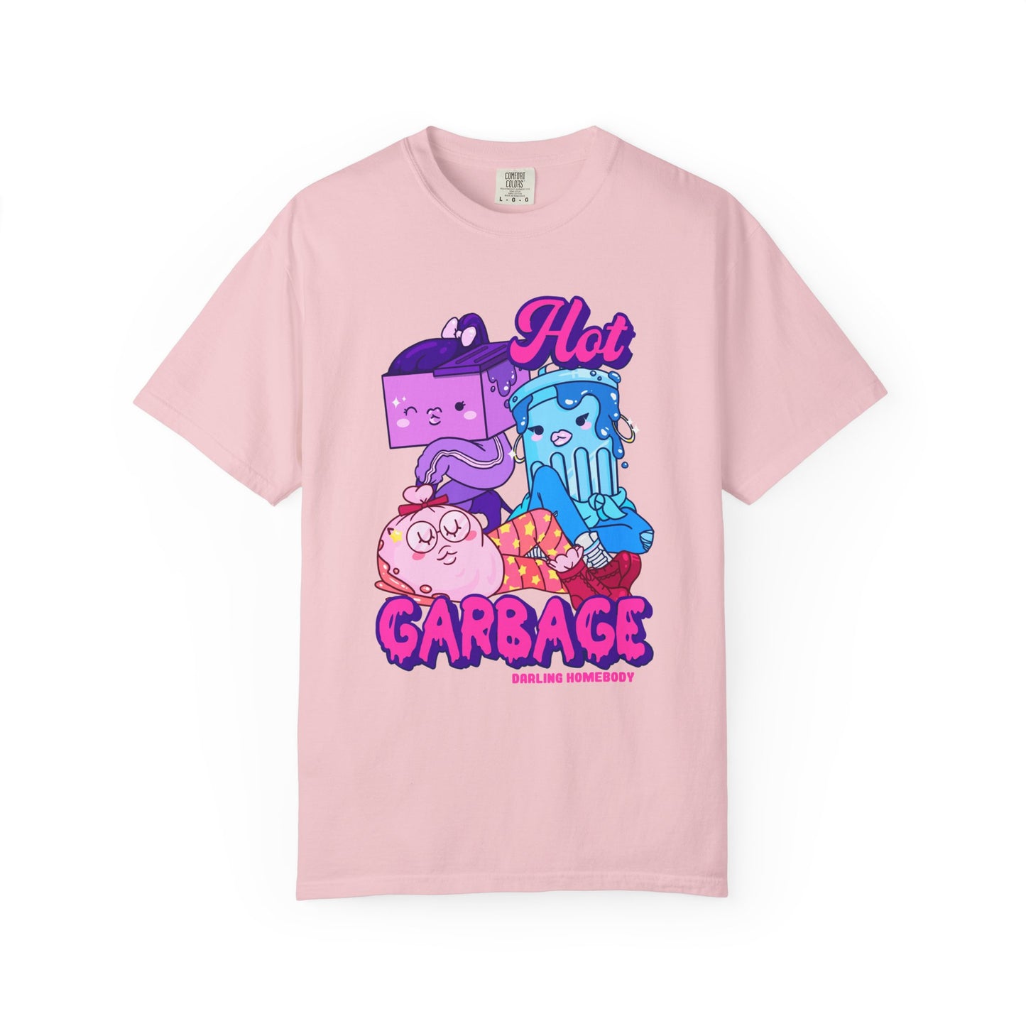Hot Garbage T-shirt. Girl gang.