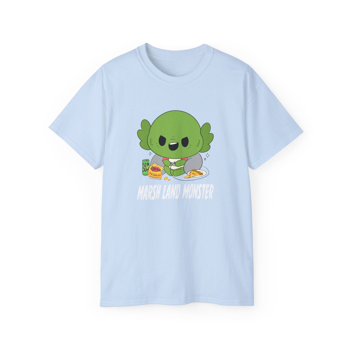Marsh Land Monster Video Games Unisex Ultra Cotton Tee