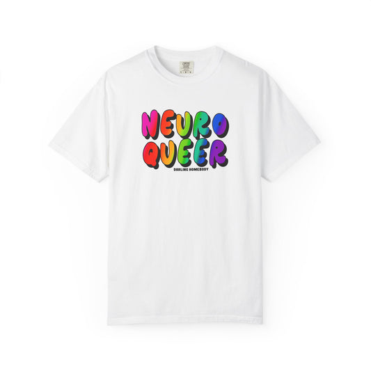Neuro Queer T-shirt. Neurodiverse.