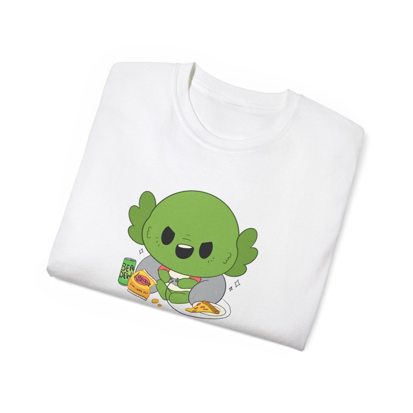 Marsh Land Monster Video Games Unisex Ultra Cotton Tee