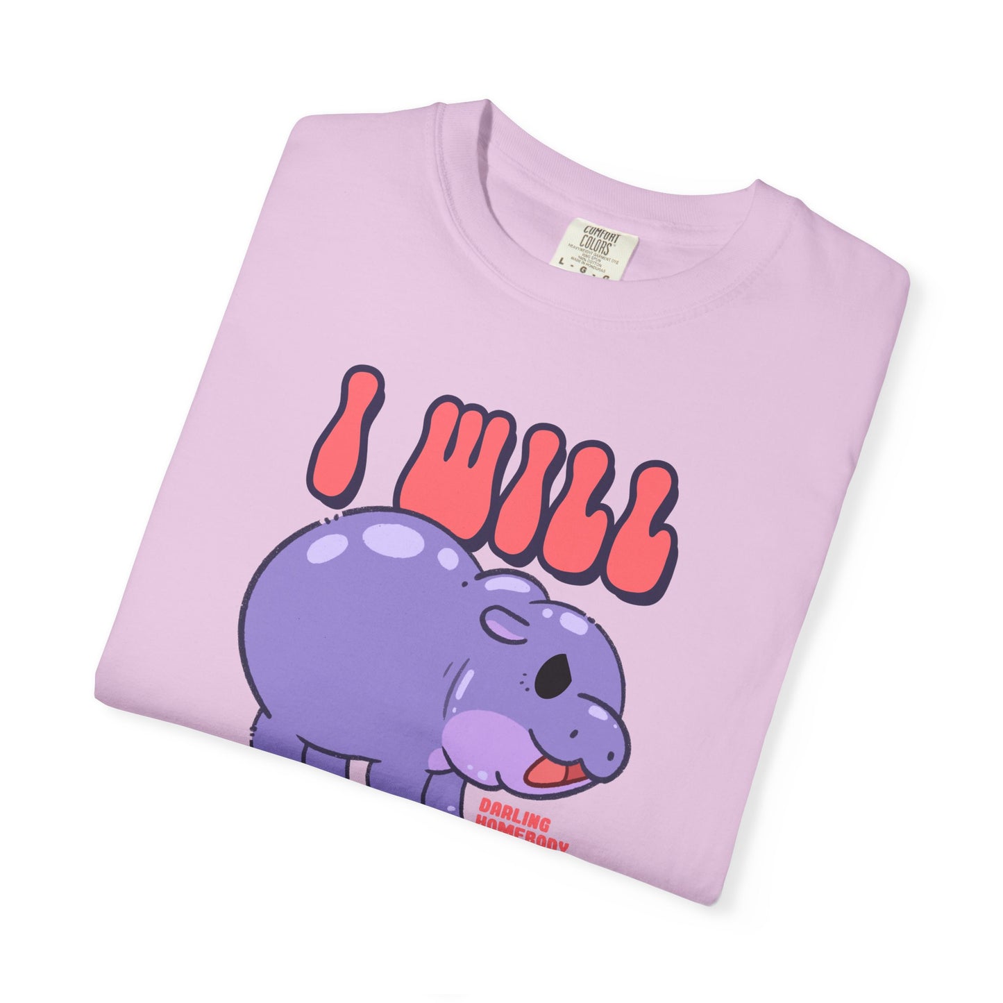 Moo Deng I Will Bite You T-shirt.