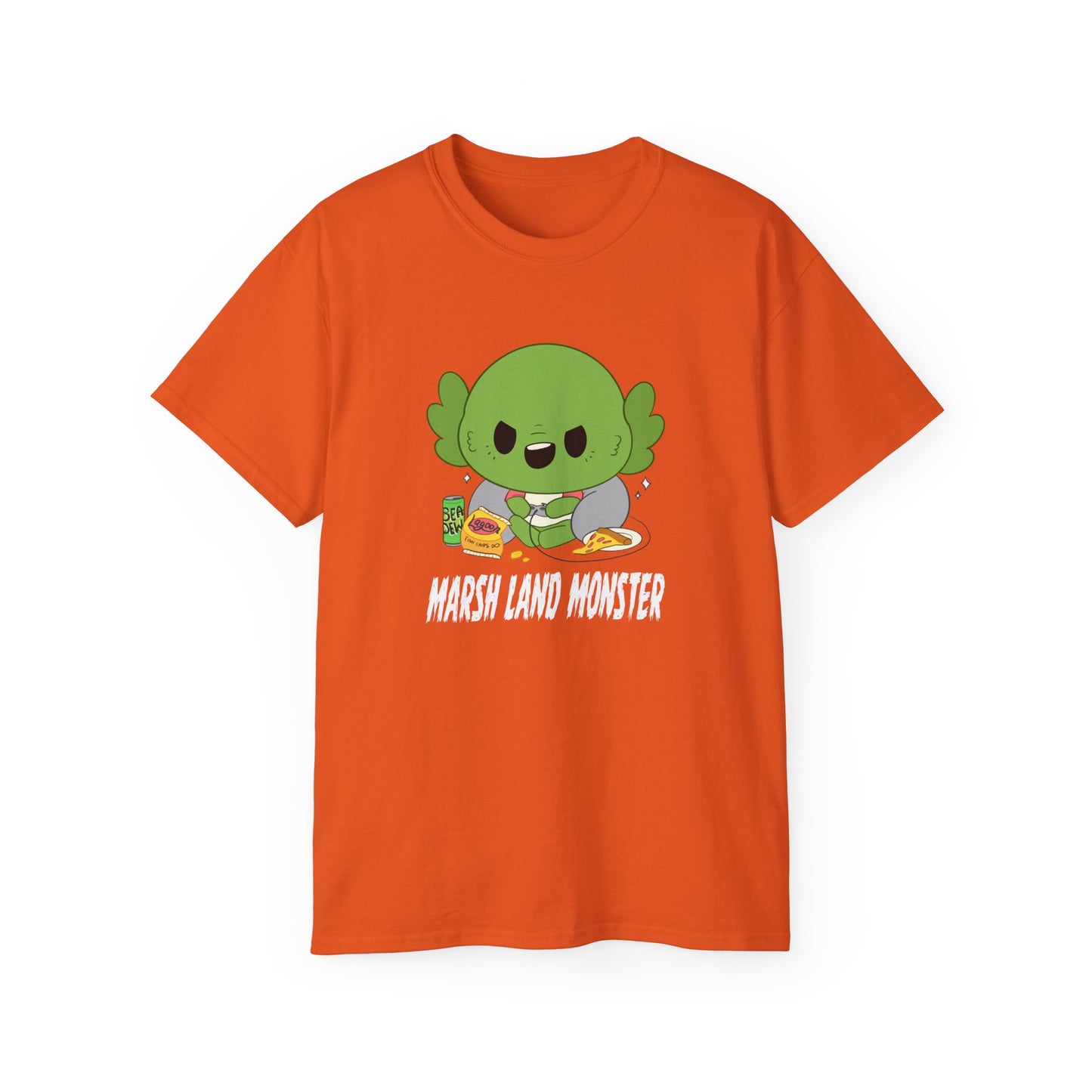 Marsh Land Monster Video Games Unisex Ultra Cotton Tee
