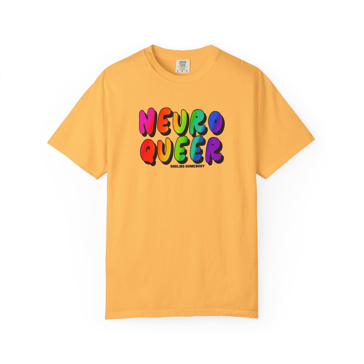 Neuro Queer T-shirt. Neurodiverse.
