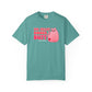 Big Heart Bigger Butt T-shirt. Funny Pink Cat Shirt.