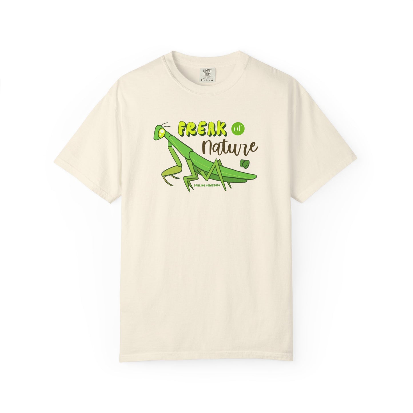 Freak of Nature T-shirt. Praying Mantis Bug Shirt.