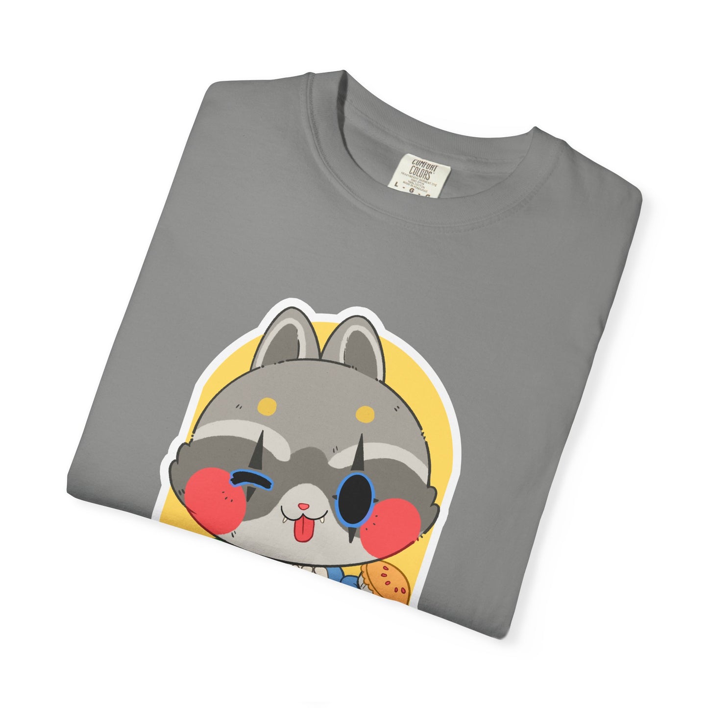 Certified Clown T-shirt. Raccoon.