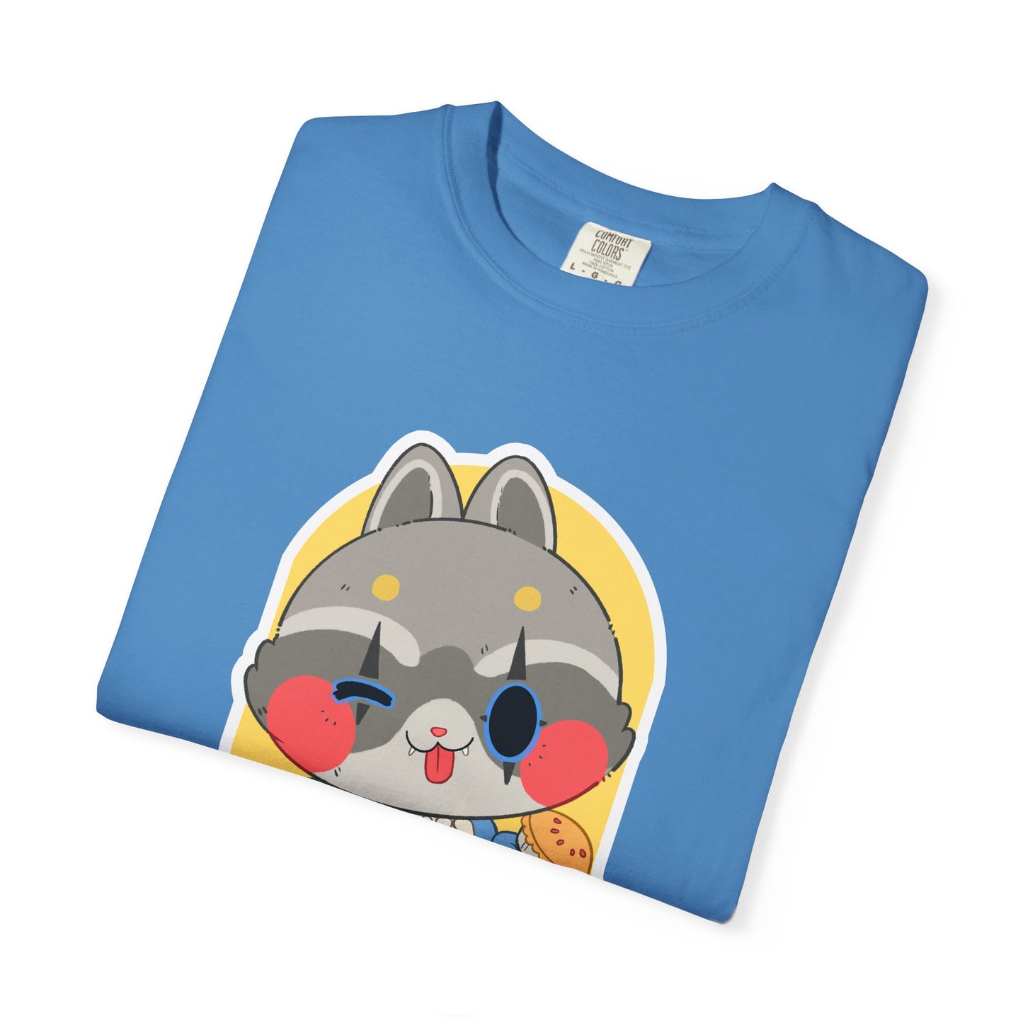Certified Clown T-shirt. Raccoon.