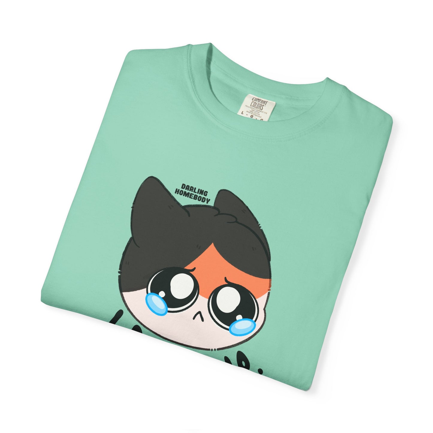 I Frew Up T-shirt. Calico Cat Shirt. Tummy Ache.