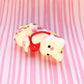 Ice Cream Mercat Figure. Pink Variant Handmade Resin Art Toy Mini Fig. Desk Decoration Collectable. Chibi