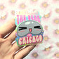 Chicago Bean Sticker. Holographic Vinyl Sticker. Funny Weatherproof Decal.