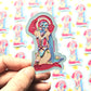 Queen America Sticker Super Swap Series Parody. Embossed Decal.