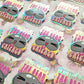 Chicago Bean Sticker. Holographic Vinyl Sticker. Funny Weatherproof Decal.