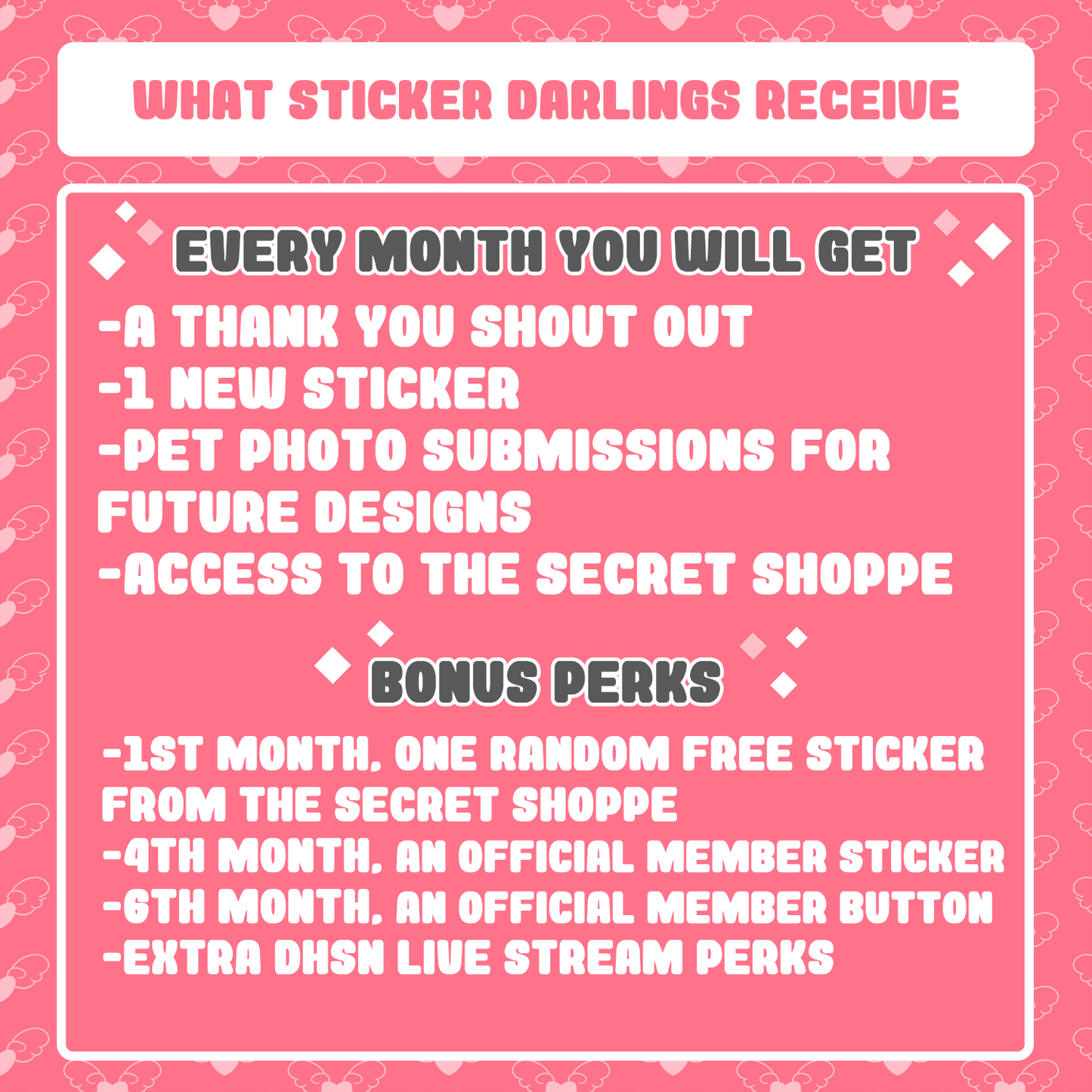 Sticker Darling Monthly Membership