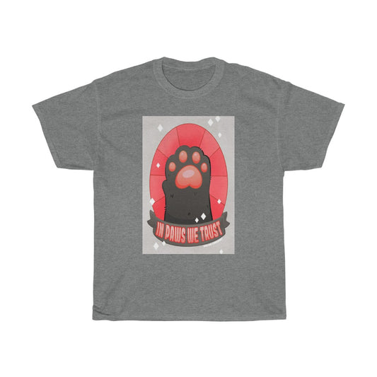 Paws We Trust Goth Unisex Heavy Cotton Tee