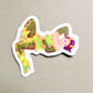 Loki Sticker or Magnet. Lokantress Sexy Super Swap Parody. Enchantress Decal. Marvel Avengers Sticker. Super Hero Weatherproof.