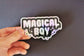 Holographic Sticker or Magnet. Weatherproof Vinyl Decal. Magical Boy Shiny Iridescent Sticker. Sailor Moon Steven Universe Madoka