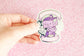 Weatherproof Shiny Dumpster Diva Sticker or Magnet. Sexy Trash Decal. Cute But Trash Sticker. Hot Mess Pastel Sticker. Garbage Mood Decal.