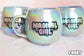 15 Ounce Coffee Mug Iridescent. Holographic Magical Girl Cup. Rainbow Sailor Moon. Drippy Punk Pastel Goth Mug. Kawaii Harajuku Style.