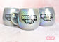 15 Ounce Coffee Mug B GRADE IMPERFECT Iridescent. Holographic Magical Girl Cup. Rainbow Sailor Moon. Drippy Punk Pastel Goth Mug. Kawaii