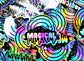 Magical Rainbow Holographic Sticker. Weatherproof Vinyl Decal. Iridescent Sticker. Sailor Moon Steven Universe Gift Nonbinary